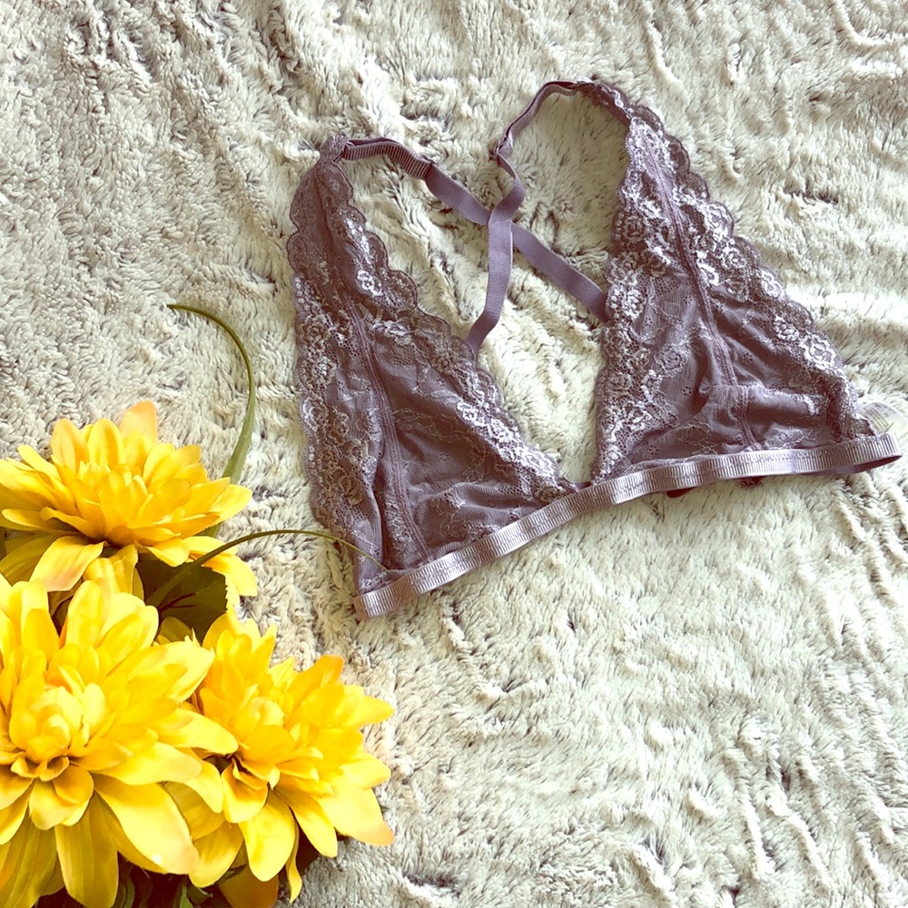 Lavender Lace Bralette